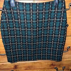 Boston Proper Green Skirt